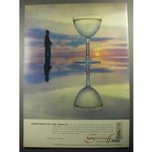1956 Smirnoff Vodka Ad - Smoothest of the smooth