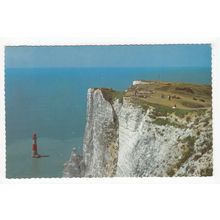 Beachy Head & Lighthouse Eastbourne Postcard East Sussex 206