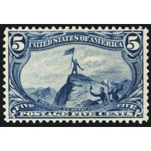 288, Mint NH VF 5¢ - With PSAG Certificate * Stuart Katz