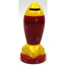 Ceramic Rocket Bank