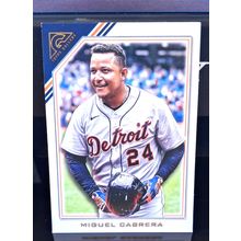 MIGUEL CABRERA 2022 TOPPS GALLERY BASEBALL CARD #91