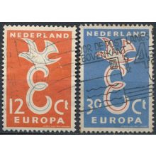 EUROPA - Netherlands 1958 - FH - MiNr 718/9