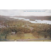 ED 479 WINDERMERE FROM ORREST HEAD. PRINTED POSTCARD