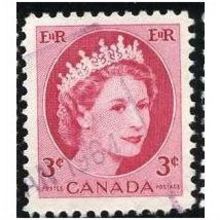 1954 SG 465 - #3 fine used (o)