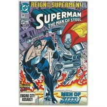 SUPERMAN : THE MAN OF STEEL # 26 REIGN OF THE SUPERMEN ( 1993 )