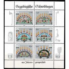 GERMANY DDR [1986] MiNr 3057-62 KB ( **/mnh )