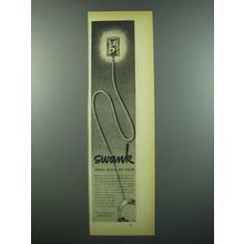 1939 Swank Gothic Initial Key Chain Ad