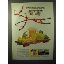 1964 Union Pacific Railroad Ad - Finest Citrus Fruits