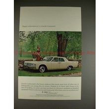 1965 Lincoln Continental Ad - Elegant Understatement!!