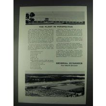 1967 General Dynamics Ad - The Plant in Perspective