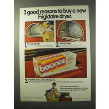 1977 Bounce Dryer Sheets Ad - 3 Good Reasons to Buy