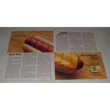 1988 National Dairy Board Ad - Hot Diggity Dog!