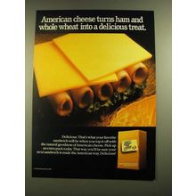 1988 National Dairy Board Cheese Ad - a Delicious Treat