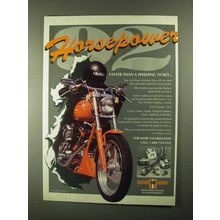 1992 Custom Chrome Motorcycle Parts Ad