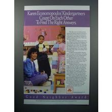 1991 State Farm Insurance Ad - Karen Economopoulos