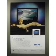 2006 Phillips HD Flat TV with Ambilight Ad