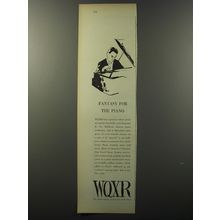 1953 WQXR Radio Ad - Fantasy for the Piano