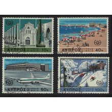 Cyprus Intl Tourist Year 4v 1967 CTO SG#309-312