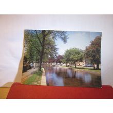 BOURTON-ON-THE-WATER, Gloucestershire used postcard J Arthur Dixon. 1980s =