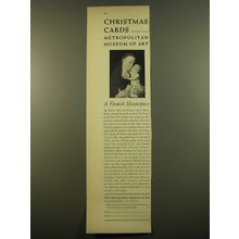 1961 The Metropolitan Museum of Art Ad