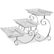Godinger Dublin 3- Tiered Serving Stand for Party and Event Dessert and Food Dis