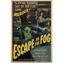 Escape in the Fog (1945)_0 Movie Film Poster Canvas iconic design