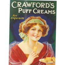 OPIE PUBLISHED BISCUITS CRAWFORDS PUFF CREAMS INC UK POST