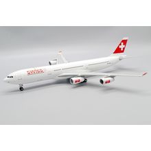 AIRBUS A340-300 SWISS OC REG: HB-JMN W/STAND - JC WINGS XX20214 1/200 PRE ORDER