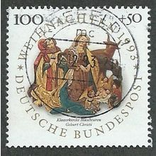 GER 1993 100pf+ 50 'CHRISTMAS' FINE USED (EBID52-381)