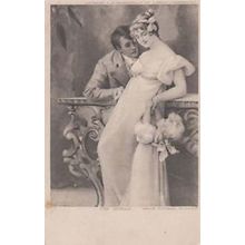 The Love Rival Rivals Rivalry Jealousy Adultery Antique Postcard