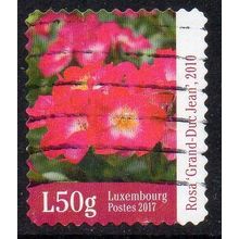 Luxembourg 2017 Roses - "Grand Duc Jean" 50g Used