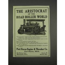 1913 Port Huron Engine & Thresher Co. Road Roller Ad