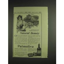 1914 Palmolive Soap, Shampoo, Cream Ad - Natural