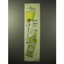 1950 Martini & Rossi Vermouth Ad - Marvelous Martinis