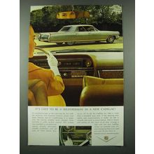 1964 Cadillac Car Ad - It's Easy to be A Weatherman