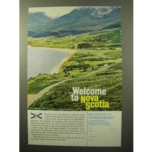 1964 Nova Scotia Canada Ad - Welcome