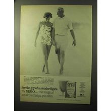 1964 SEGO Diet Food Ad - Joy of a Slender Figure