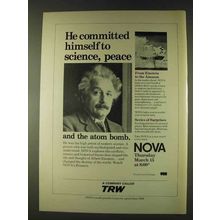 1979 TRW NOVA's Einstein PBS Ad - Science, Peace