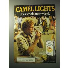1986 Camel Lights Cigarettes Ad - Whole New World