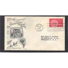 FDC Fleetwood C44 25c Stratocruiser (Cachet-Typed/A) CV41105