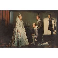 Queen Elizabeth at Louis Tussards Wax Waxwork Museum Canada Postcard