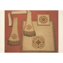 Chalice Veil Burce & Stole Vestment Dumfries Scottish Priory Postcard