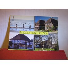 multiview, MIDDLETON-ON-SEA, SUSSEX unused postcard by J. Salmon =