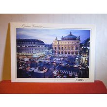 OPERA GARNIER, PARIS, FRANCE used postcard 2002 pm #