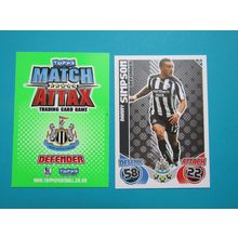 U30. Danny Simpson - Newcastle Utd - Match Attax 2010/11 Football Card EF1