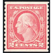 454, Mint NH XF 2¢ Coil - GEM QUALITY! - Stuart Katz
