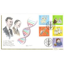 Richard Barton DNA Benham LIMITED EDITION OF 50 Hand Signed FDC