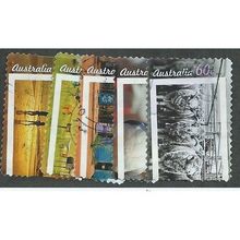 AUS 2012 SET (S/A) 'LIVING AUSTRALIA '(5v) FINE USED (EBID36-832)