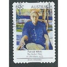 AUS 2012 60c (S/A) 'NOBEL PRIZE WINNERS - WHITE' FINE USED (EBID36-893)
