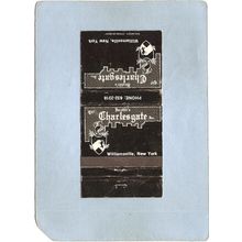 New York Williamsville Matchcover Jacobbi's The Charlesgate Inc Restaurant~2433